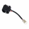 Cheapest ❤️ Mon Ster 5 Pin 5 Wire 1-Plug HK-D Rectifier (Voltage Regulator) For ATVs, Dirt Bikes, & Go Karts ✨ -Cheap karts Store 5 pin 1 plug rectifier voltagr regulator gy6 150cc scooters