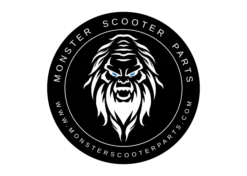 Promo ✔️ Monster Scooter Parts Sasquatch Sticker 🔔 -Cheap karts Store bad squatch