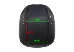 Promo ✨ Mon Ster Black Plastic Seat For Go-Karts & Drift Trikes 🌟 -Cheap karts Store e41 0074 7