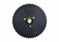 Best Sale 🎁 Mon Ster Go-Kart Live Axle Sprocket - 40/41/420 Chain 60 Tooth With 1" Bore & 1/4" Keyway 🧨